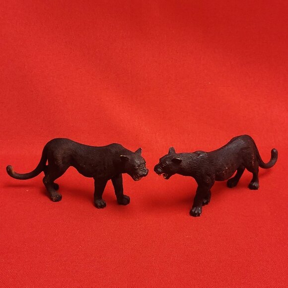 Two Schleich Black Panther Figurines - Picture 6 of 8